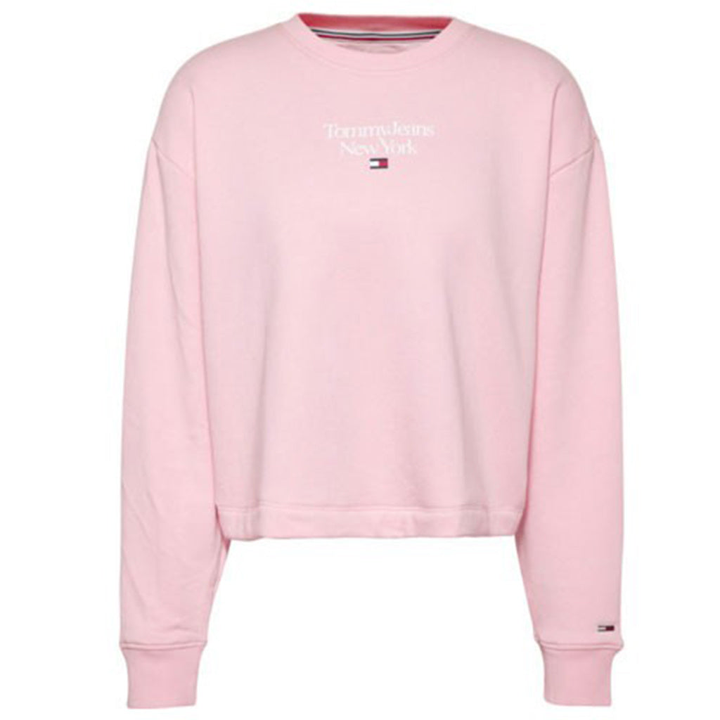 Жіночий світшот TOMMY JEANS Essential DW0DW14851 Рожевий
