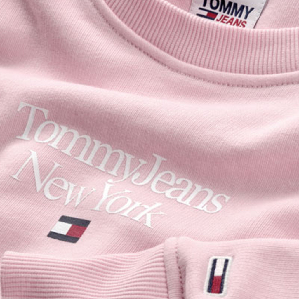 Жіночий світшот TOMMY JEANS Essential DW0DW14851 Рожевий