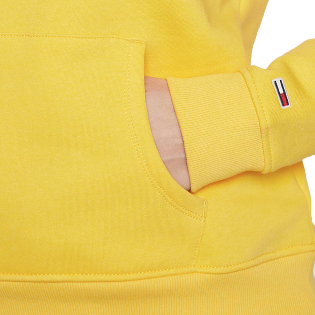 Жіночий світшот TOMMY JEANS Serif Linear DW0DW14362 Жовтий