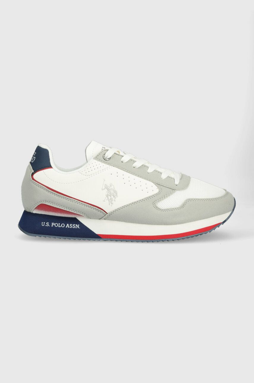 Sneakers US Polo Assn. White - Nobil NOBIL003C