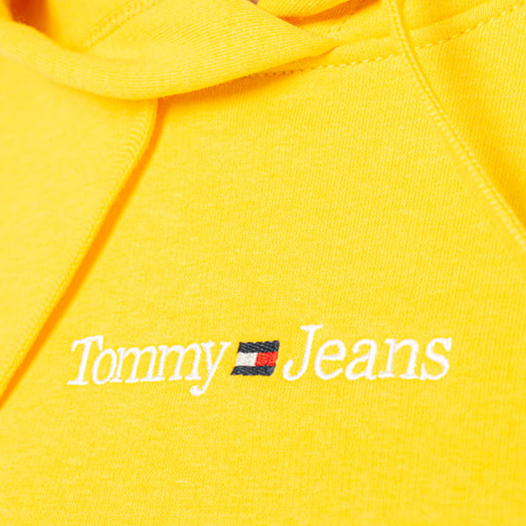 Dámská mikina TOMMY JEANS Serif Linear DW0DW14362 Yellow